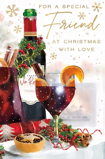 Words N Wishes 'For A Special Friend' Christmas Card