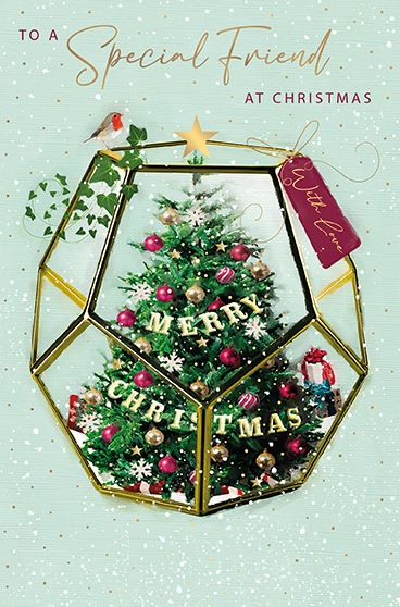 Words N Wishes 'To A Special Friend' Christmas Card