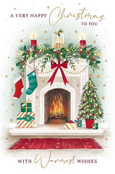 Words N Wishes 'A Very Happy Christmas To You' Christmas Card