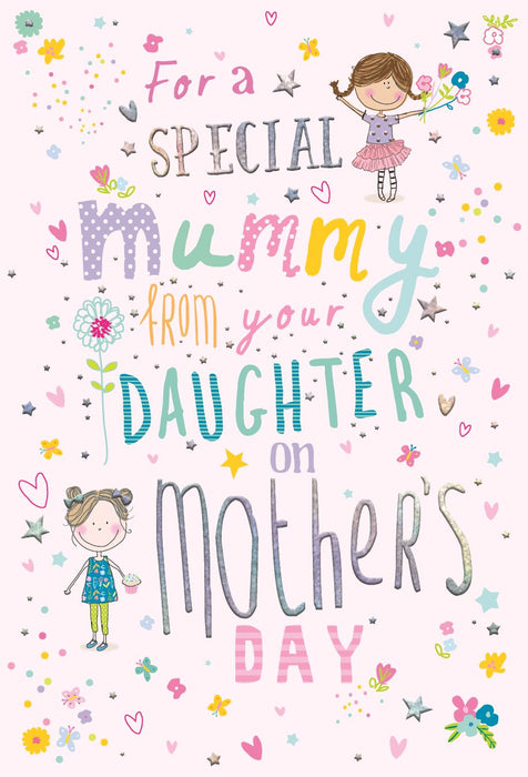 ICG 'For A Special Mummy From Your Daughter' Mother's Day Card
