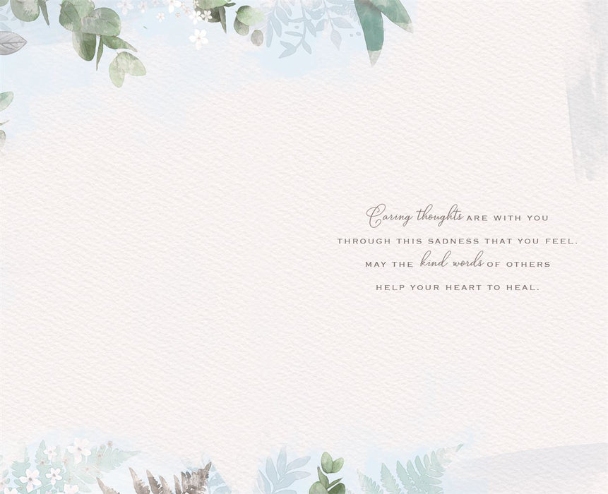 ICG 'On The Loss Of Your Husband' Sympathy Card