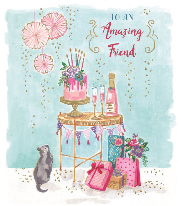 ICG 'To An Amazing Friend' Birthday Card