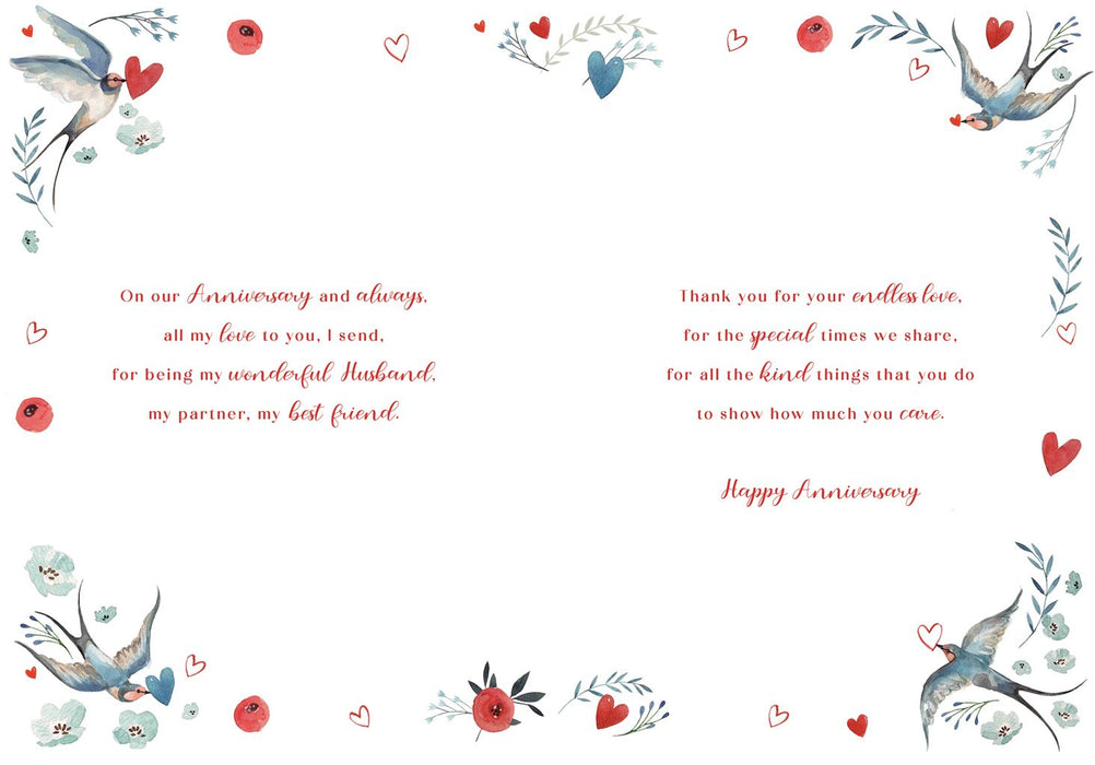 ICG 'To My Amazing Husband' Anniversary Card
