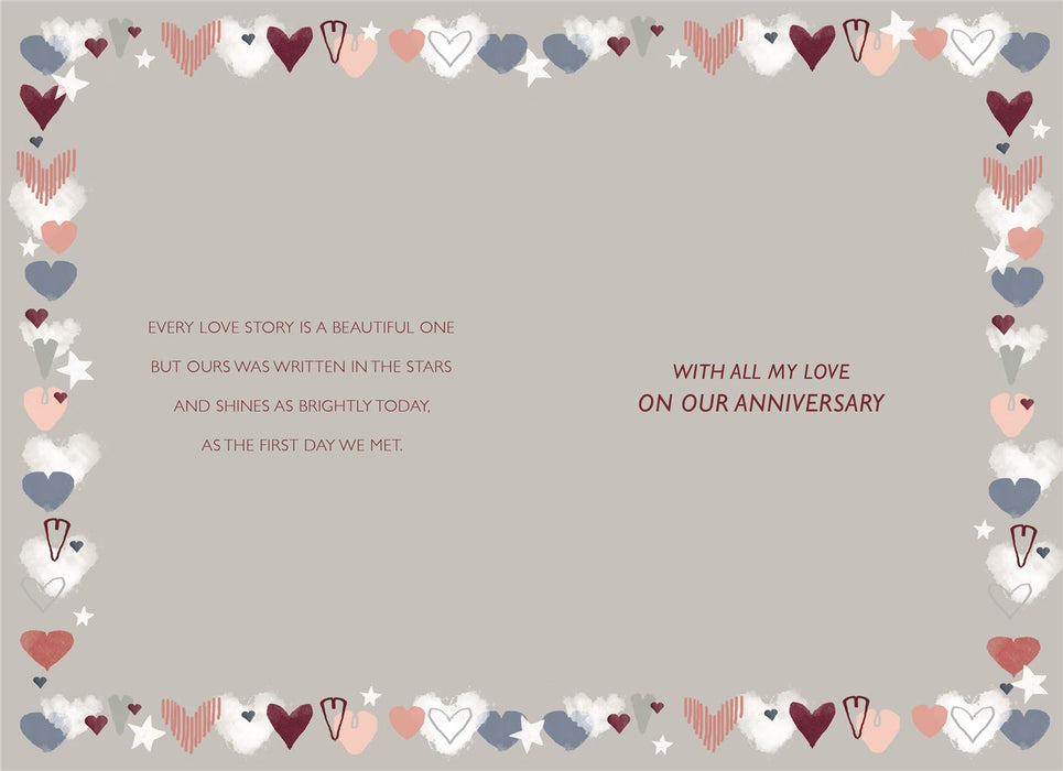 ICG 'To My Husband' Anniversary Card