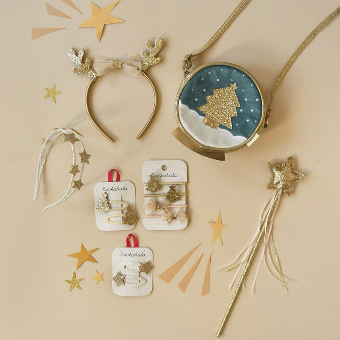 Rockahula Magical Golden Reindeer Headband