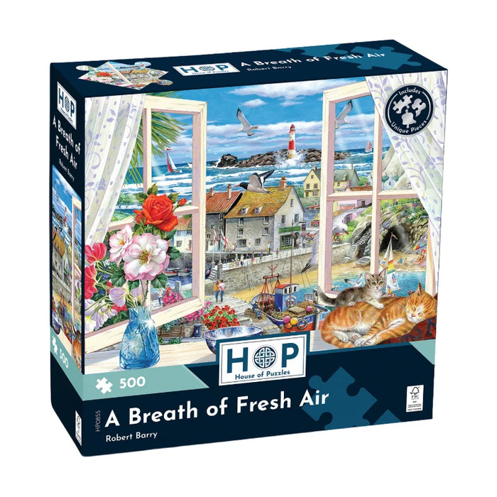 House of Puzzles A Breath of Fresh Air 500 Piece Jigsaw Puzzle