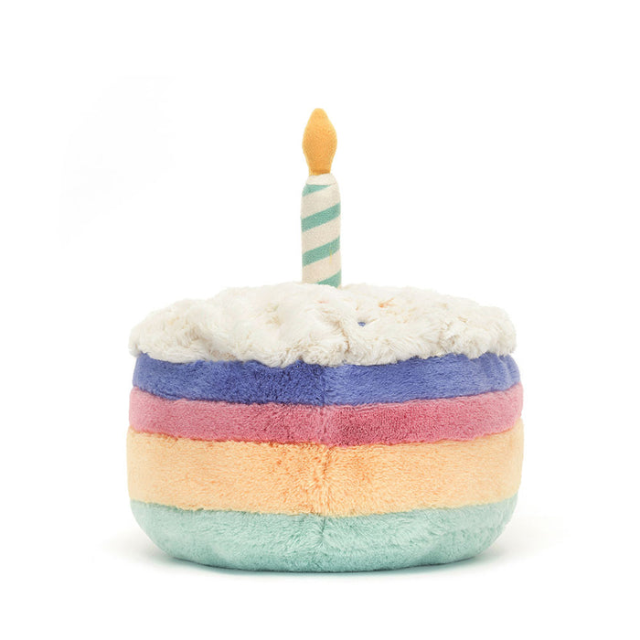 Jellycat Amuseable Rainbow Birthday Cake