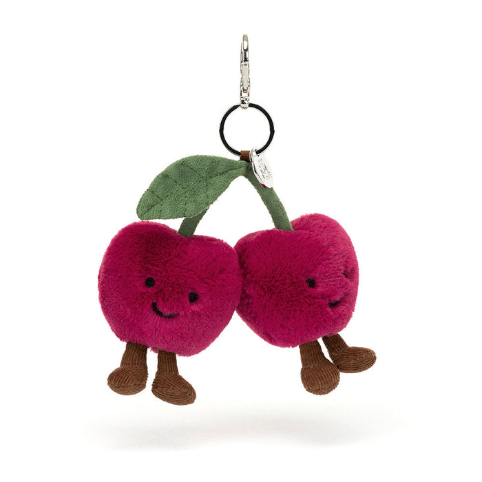 Jellycat Amuseables Cherries Bag Charm