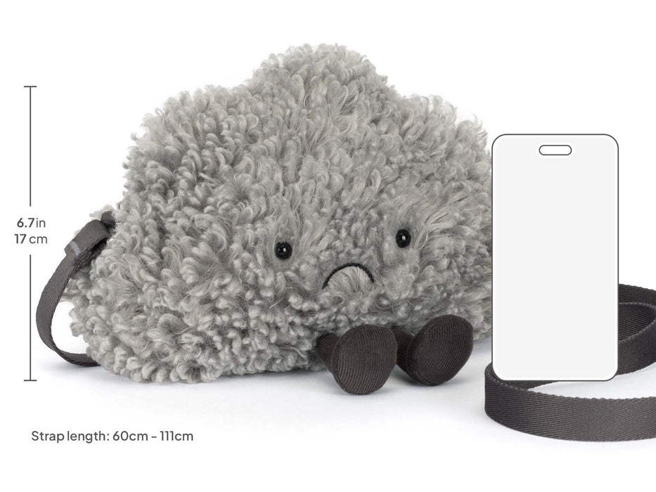 Jellycat Amuseables Cirrus Storm Cloud Shoulder Bag