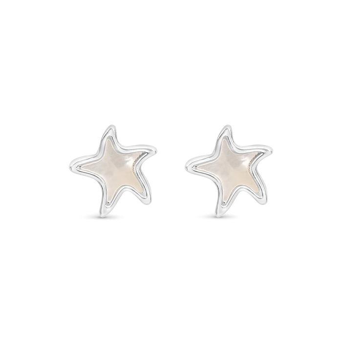 Park Lane Silver Plated Stud Star Earrings