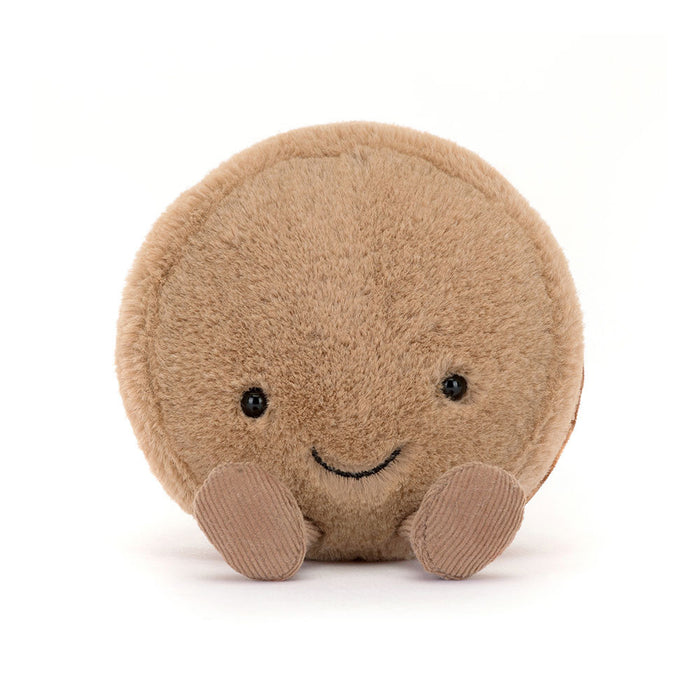 Jellycat Amuseables Mona Macaron Chocolate