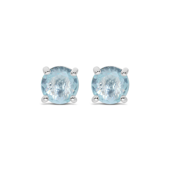 Park Lane Silver Plated Stud Earrings with CZ Stones