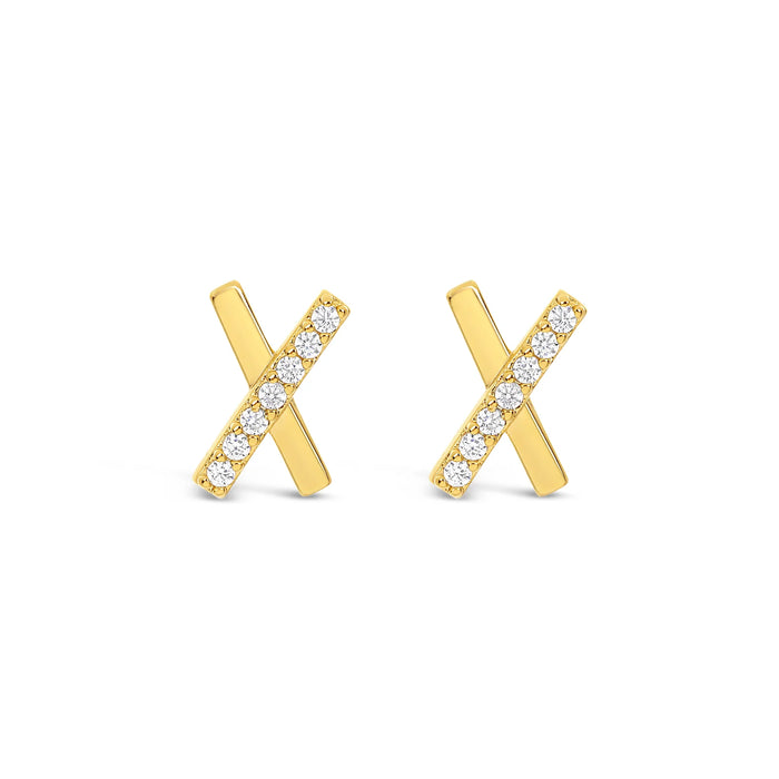 Park Lane Gold Plated Stud Earrings