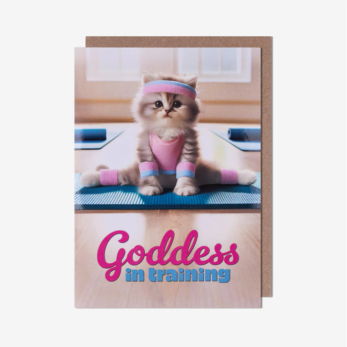 Pigment 'Goddess In Training' Birthday Card
