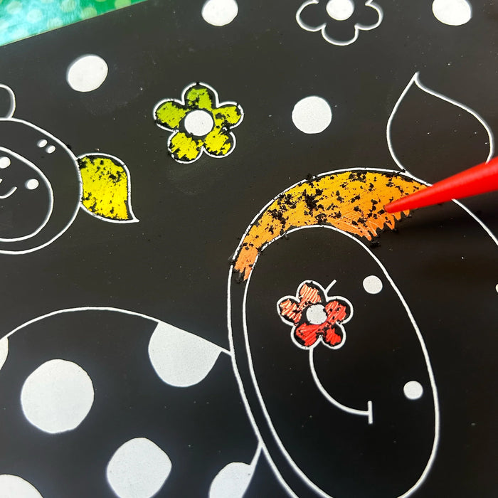 Rachel Ellen Activity Book With Scratch Art & Stickers - On The Farm