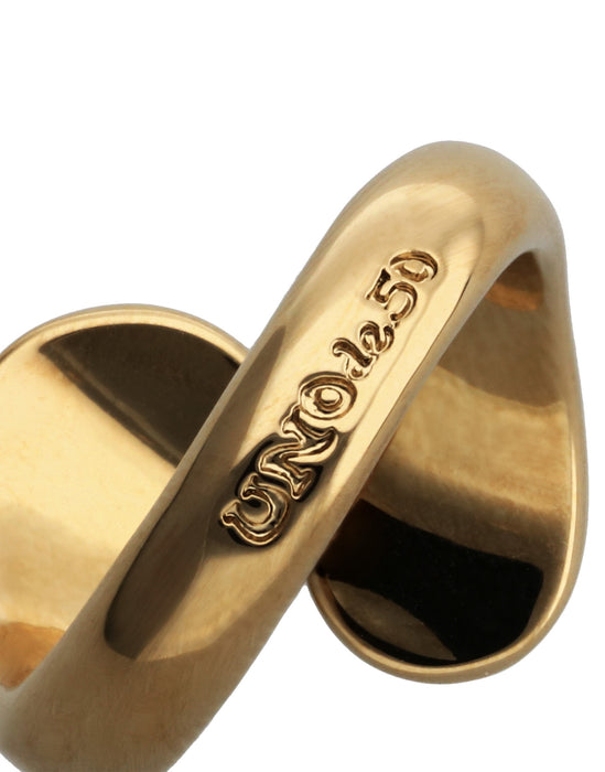 UNOde50 Ring Corium Double-drop Ring Gold