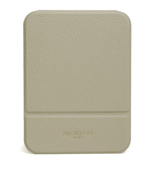 Alice Wheeler Pistachio Folding Travel Mirror