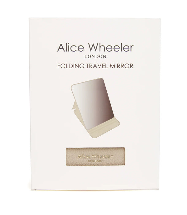 Alice Wheeler Stone Folding Travel Mirror