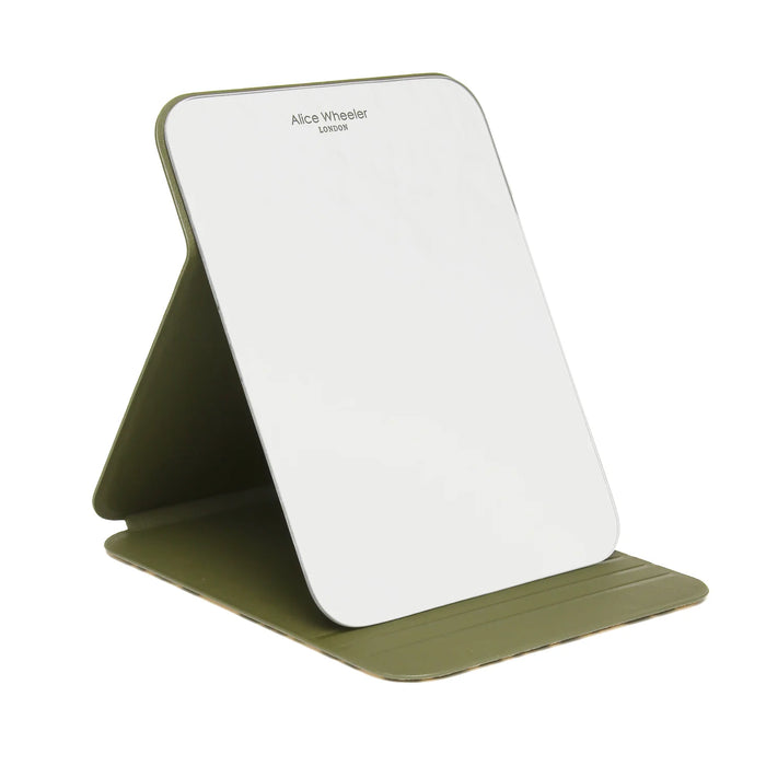 Alice Wheeler Leopard Folding Mirror