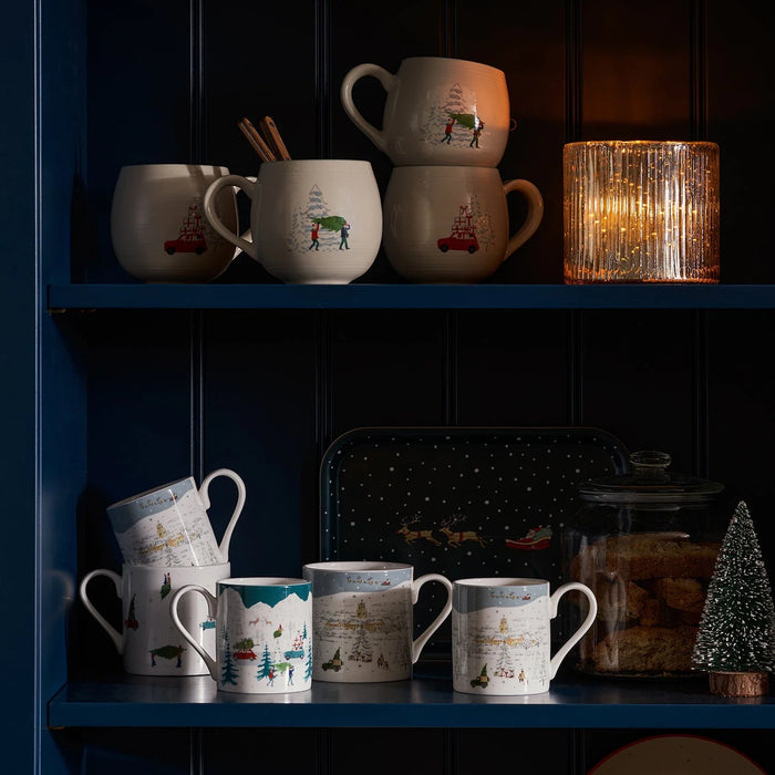 Sophie Allport Home for Christmas Stoneware Mug