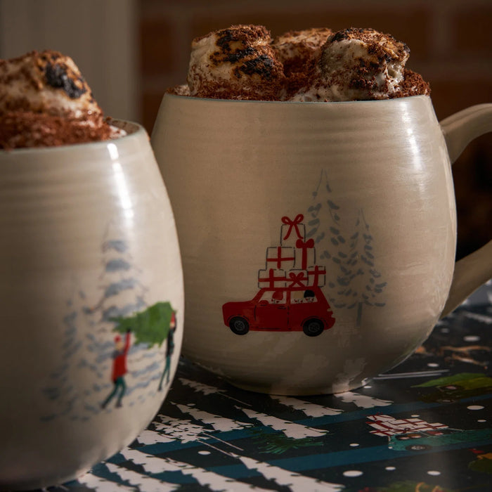 Sophie Allport Home for Christmas Stoneware Mug