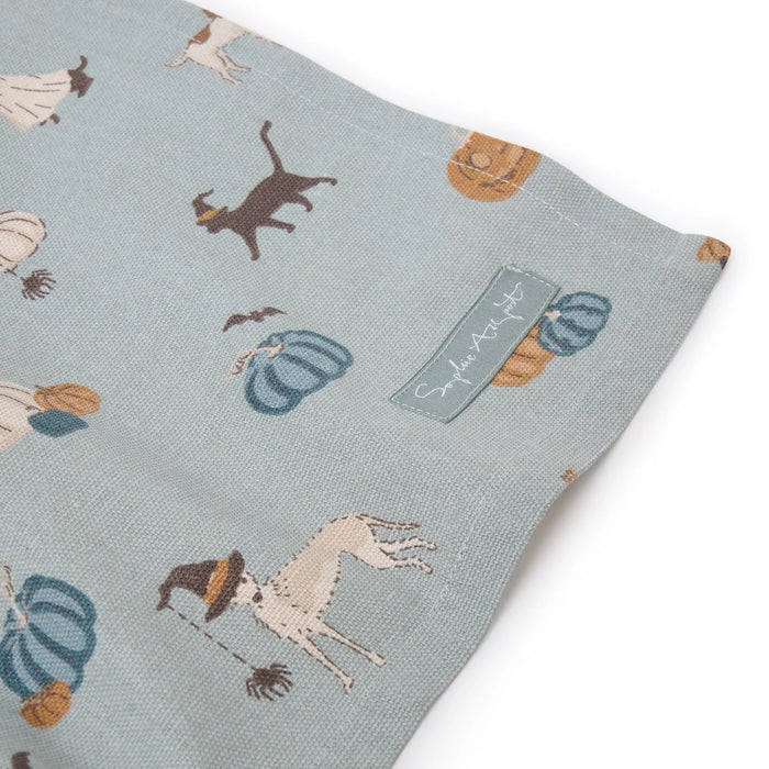 Sophie Allport Paws and Pumkpins Tea Towel