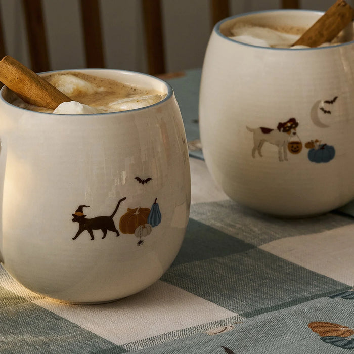 Sophie Allport Stoneware Mug Paws and Pumpkins