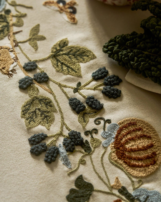 Sophie Allport Embroidery Autumn Shorter Length Table Runner