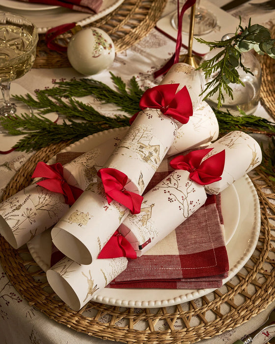 Sophie Allport Snowy Village Christmas Crackers (Set of 6)
