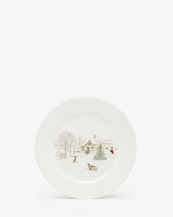 Sophie Allport Snowy Village Side Plate