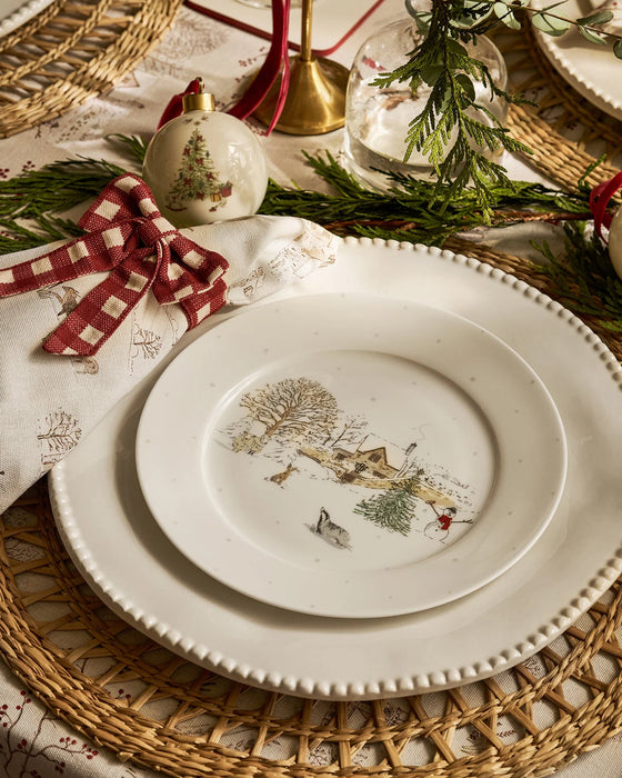 Sophie Allport Snowy Village Side Plate