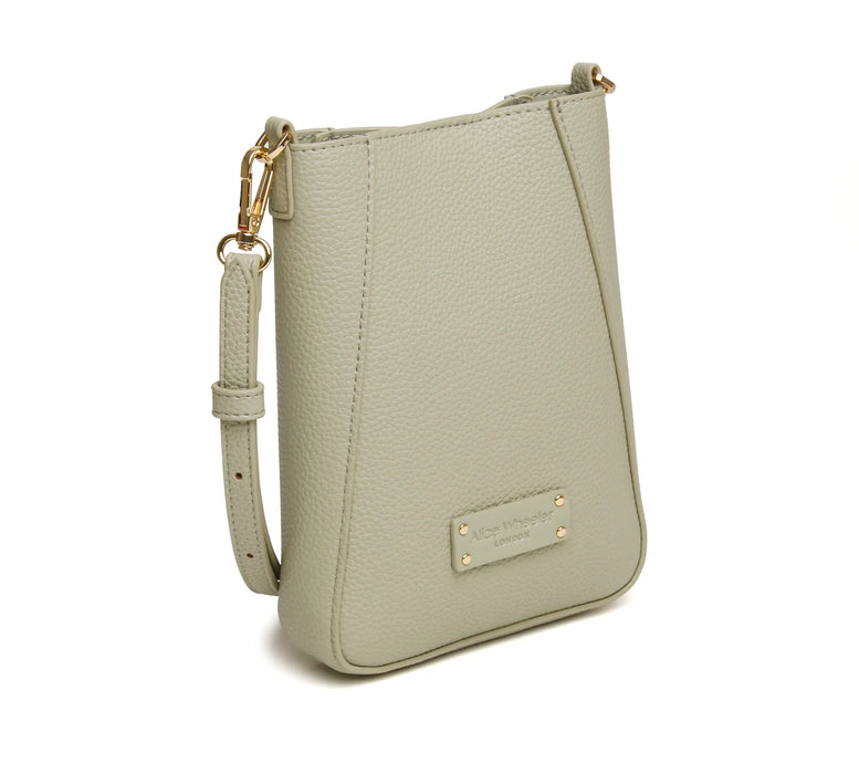 Alice Wheeler Kensington Phone Crossbody Bag Pistachio