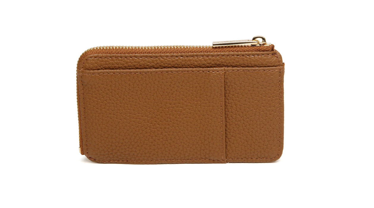 Alice Wheeler Fudge Suede Kensington Coin Purse