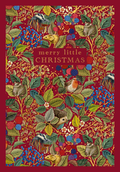Art File Merry Little Christmas Card