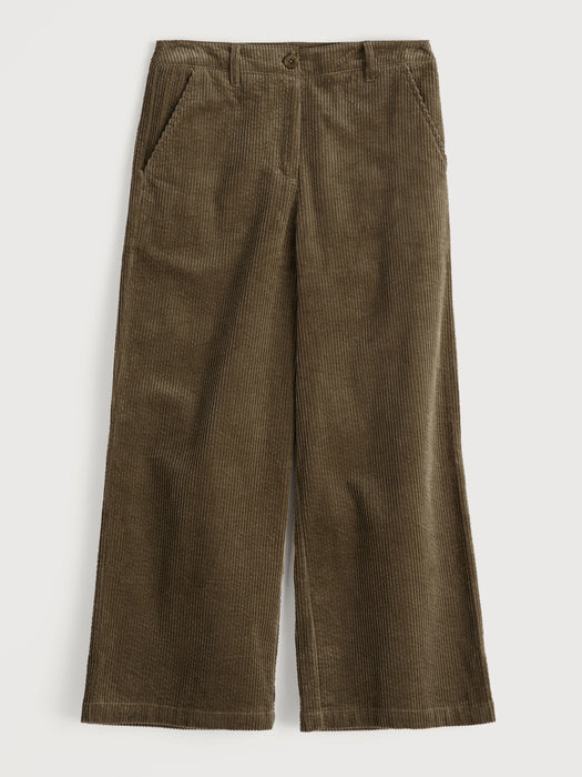 Seasalt Women's Asphodel Cord Trousers In Dark Seagrass
