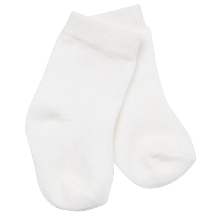 Emile et Rose Avery Unisex Ivory Baby Socks Twin Pack