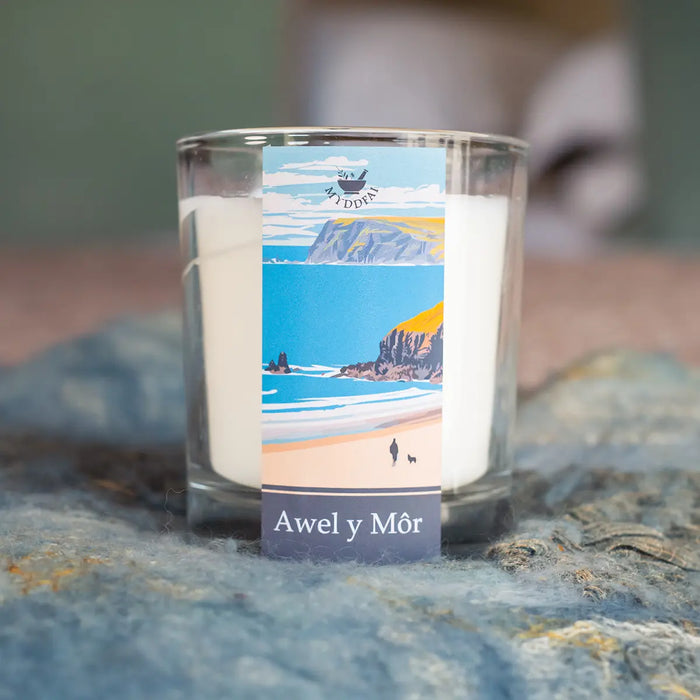 MYDDFAI Candle Awel y Môr (Sea Breeze)