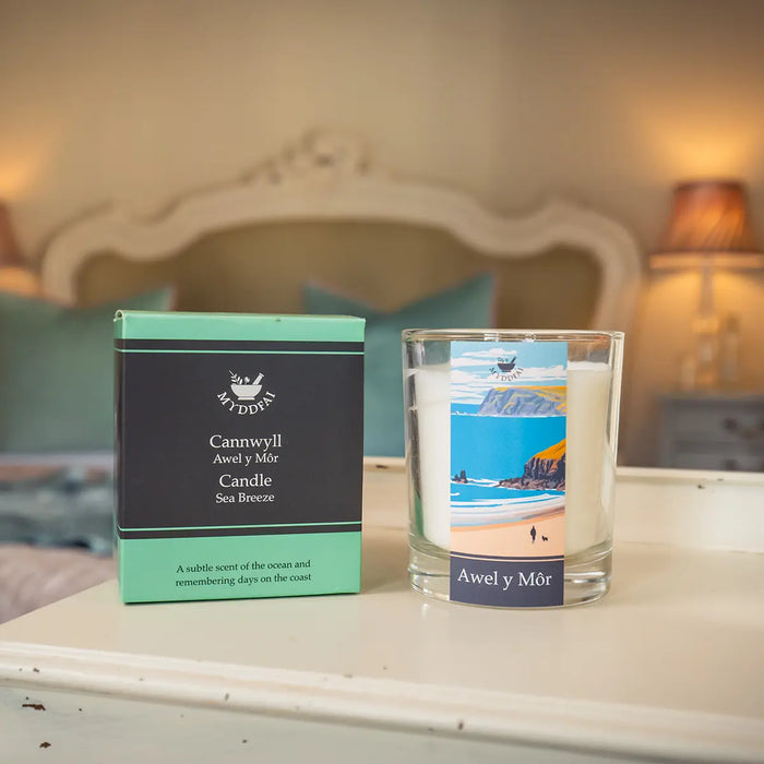 MYDDFAI Candle Awel y Môr (Sea Breeze)