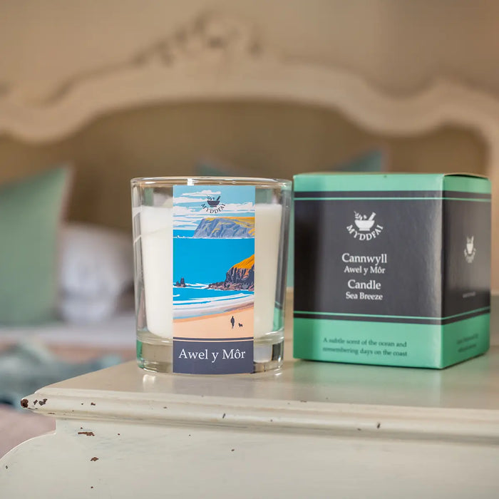 MYDDFAI Candle Awel y Môr (Sea Breeze)