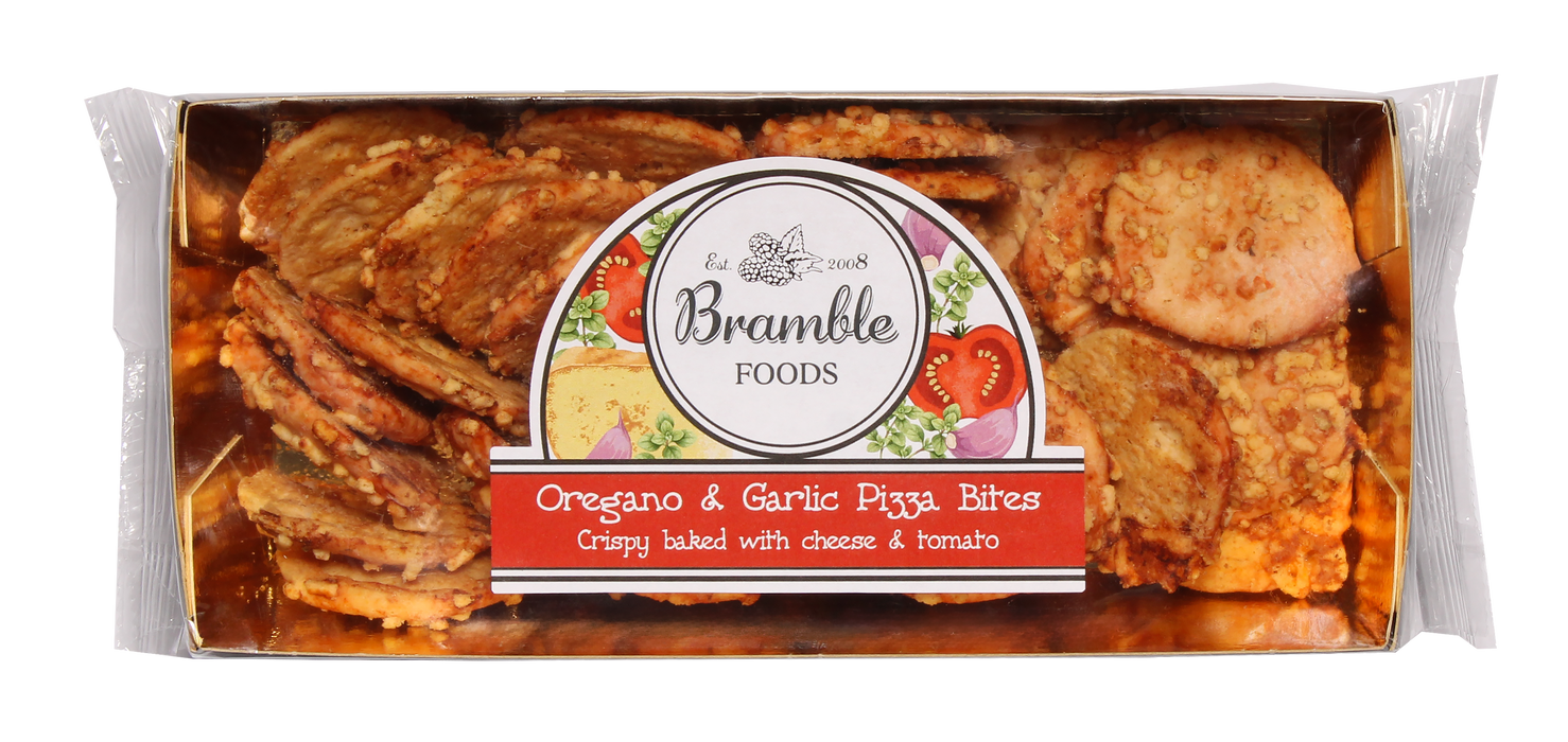 Bramble Oregano, Garlic Pizza Bites