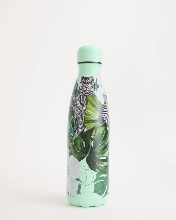 Chilly's Tropical Wild Monstera Water Bottle 500ml