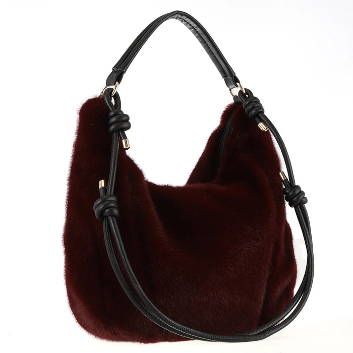 Park Lane Shoulder Bag In Mahogany