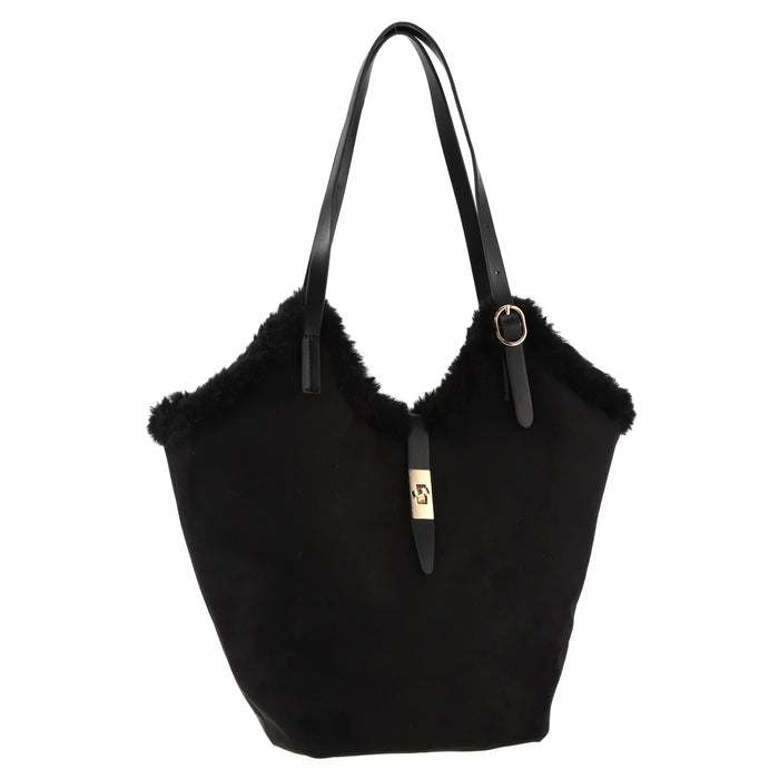 Park Lane Shoulder Bag In Ebony