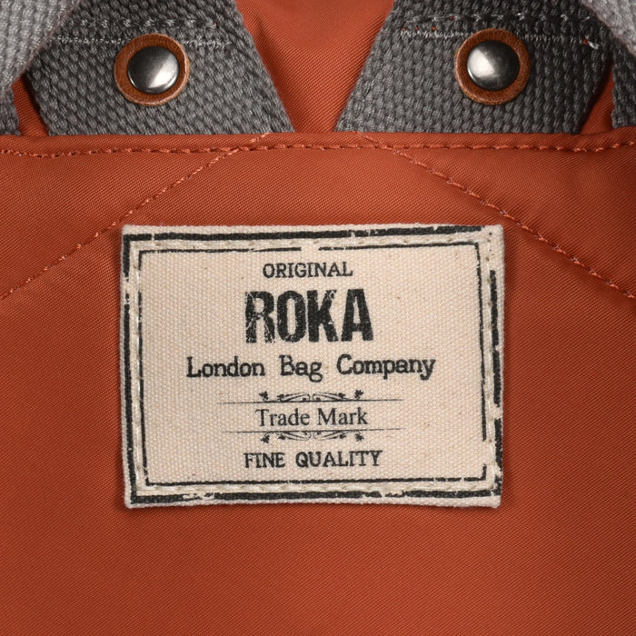 ROKA Bags Bantry B Small Sustainable Nylon Ginger