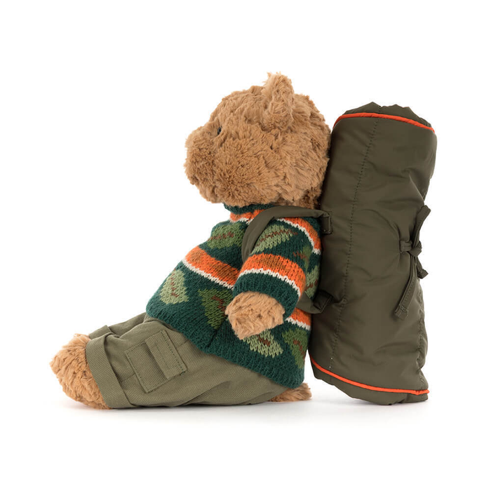 Jellycat Amuseables Bartholomew Bear Hiking Outfit