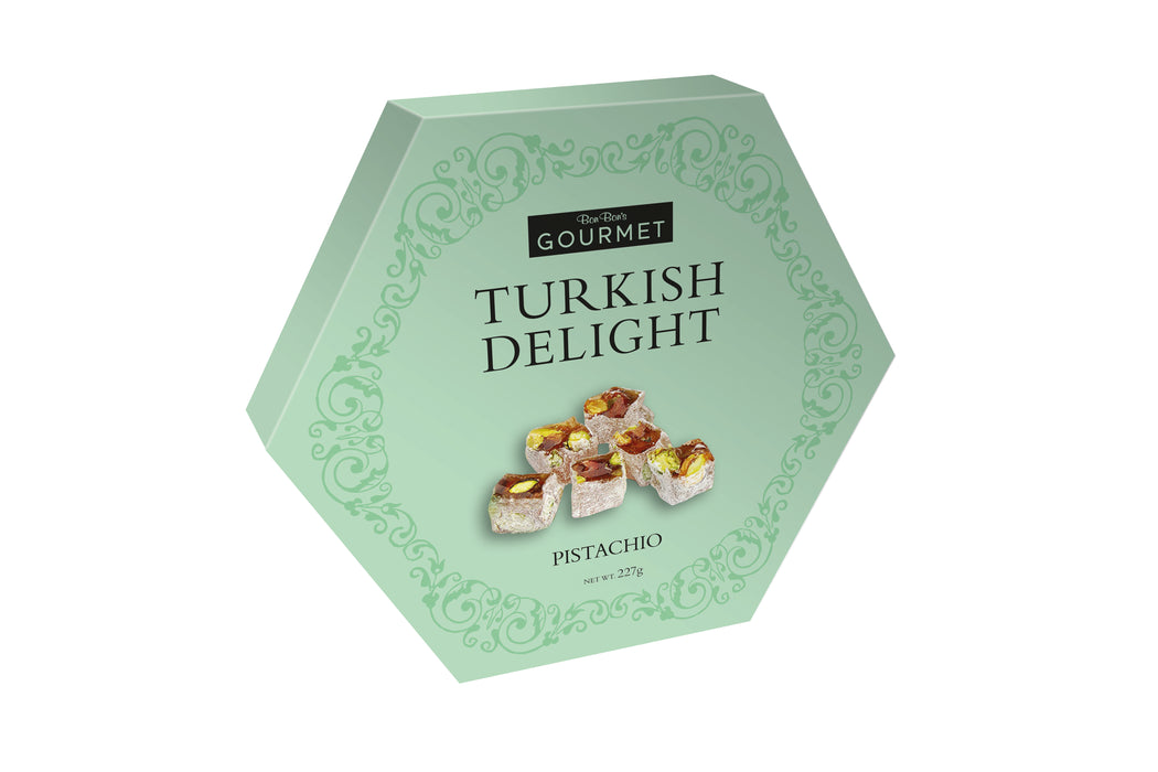 Bon Bon's Gourmet Pistachio Turkish Delight