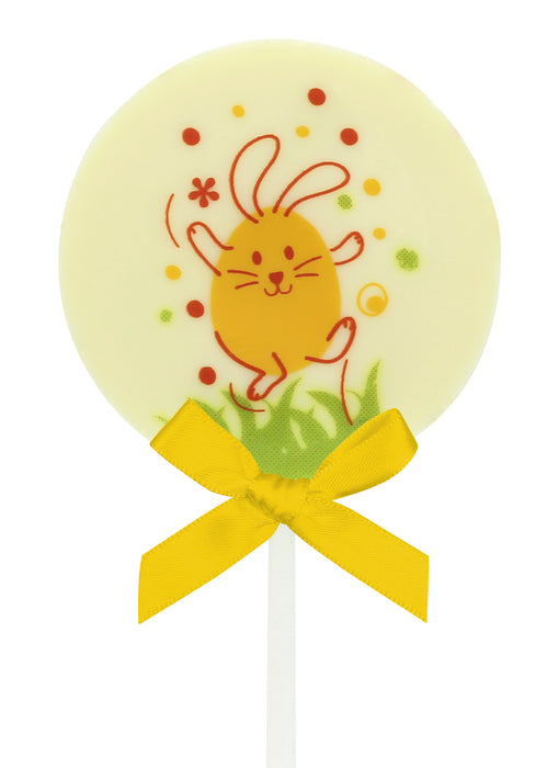 Bon Bon's White Chocolate Happy Egg Lollipop