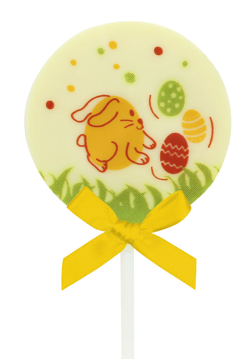 Bon Bon's White Chocolate Happy Egg Lollipop