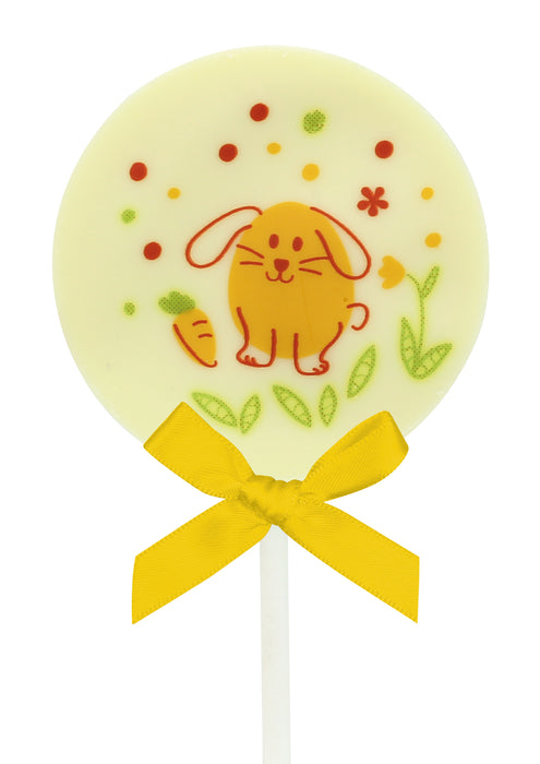 Bon Bon's White Chocolate Happy Egg Lollipop