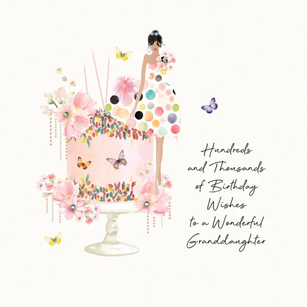 Five Dollar Shake Hundreds And Thousands Of Birthday Wishes - Wonderful Granddaughter